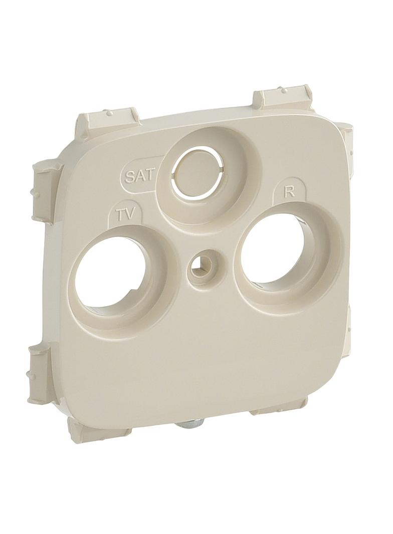 VALENA ALLURE - PLAKIETKA KREMOWA GNIAZDA TV-RD-SAT ( 2-3 OTWORY, PLAKIETKA DO GNIAZD INNYCH PRODUCE