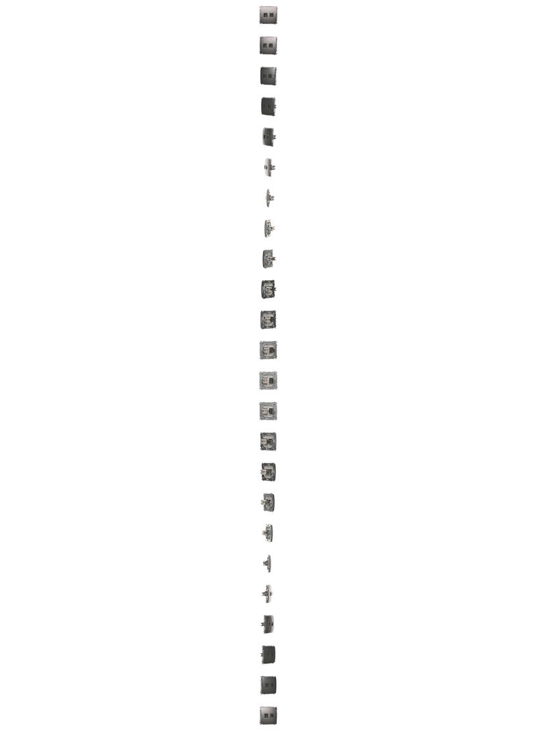 Simon Basic Gniazdo HDMI + RJ45 kat.6. stal inox BMGHRJ45.01/21 KONTAKT