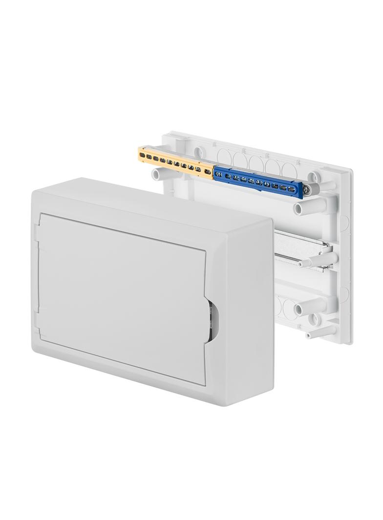 ECONOMIC BOX RN 1/12 drzwi białe (N+PE) IP 40