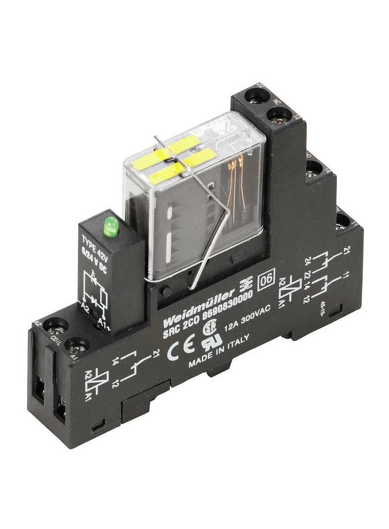 RCIKIT 24VDC 2CO LD/FG Przekaźnik przełączający /10szt./ WEIDMULLER