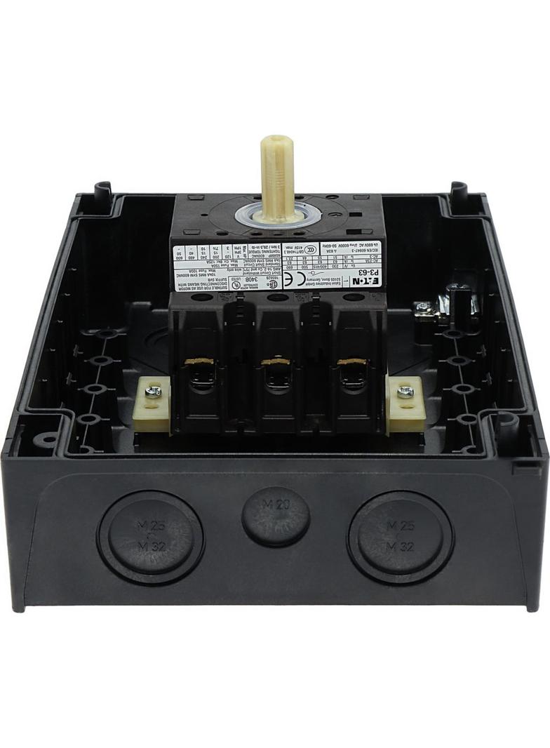 P3-63/I4 Rozłącznik On/Off 63A 37kW 207356 EATON