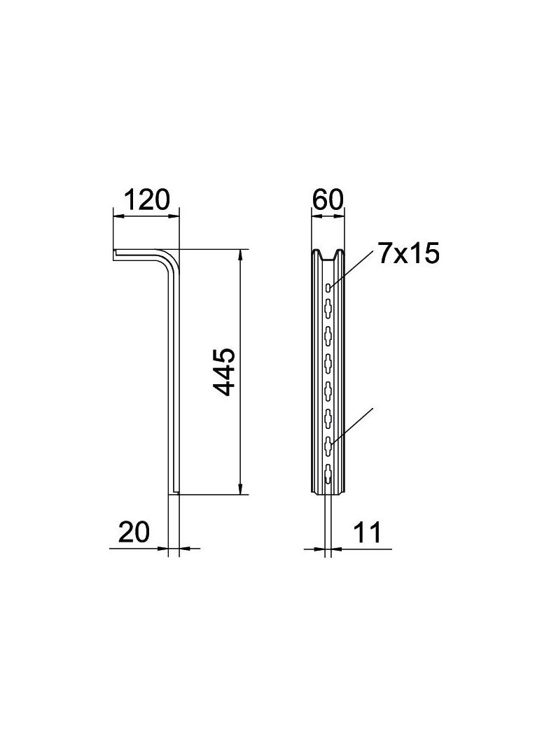 TPS/445, WSPORNIK TPSA 445MM FS