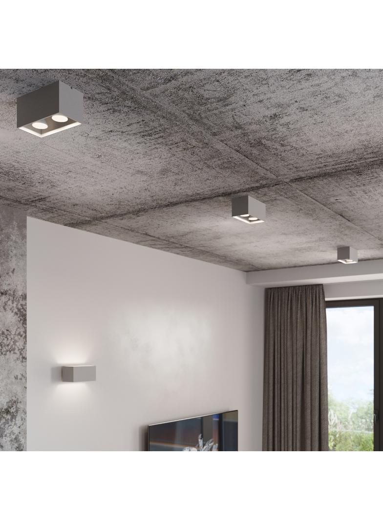 Sollux Plafon QUAD MAXI szary SL.0382