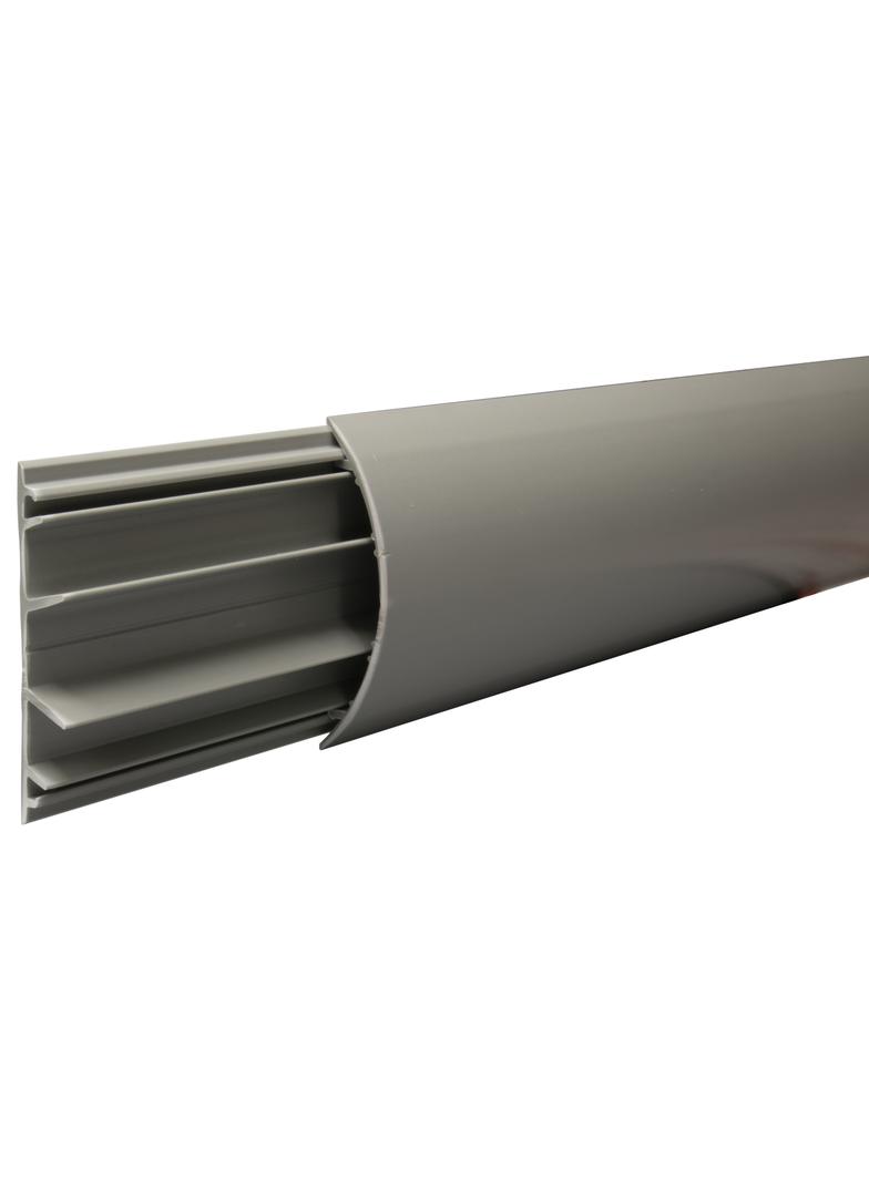 LISTWA PODŁOGOWA 75/18 SZARA, Legrand