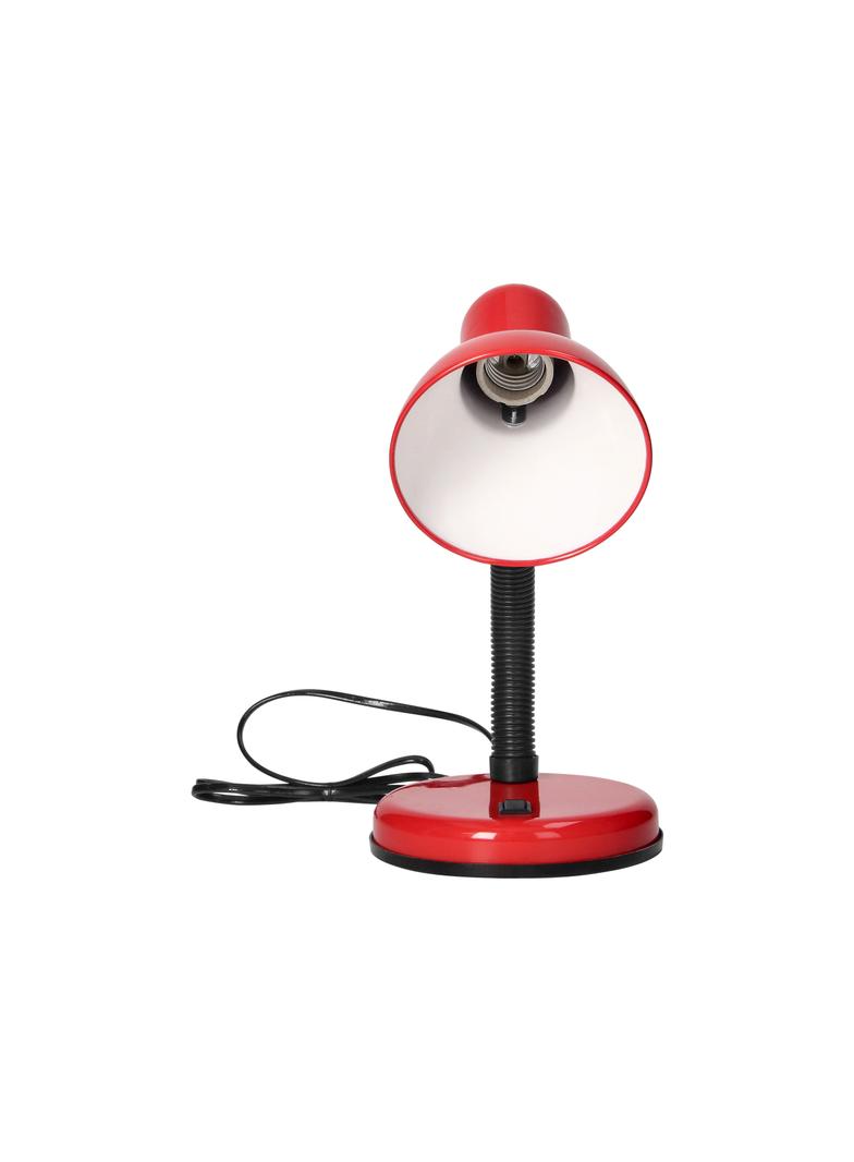 FUPI, lampa biurkowa, 40W, E27, stal + tworzywo, czerwona DL-4/R ORNO