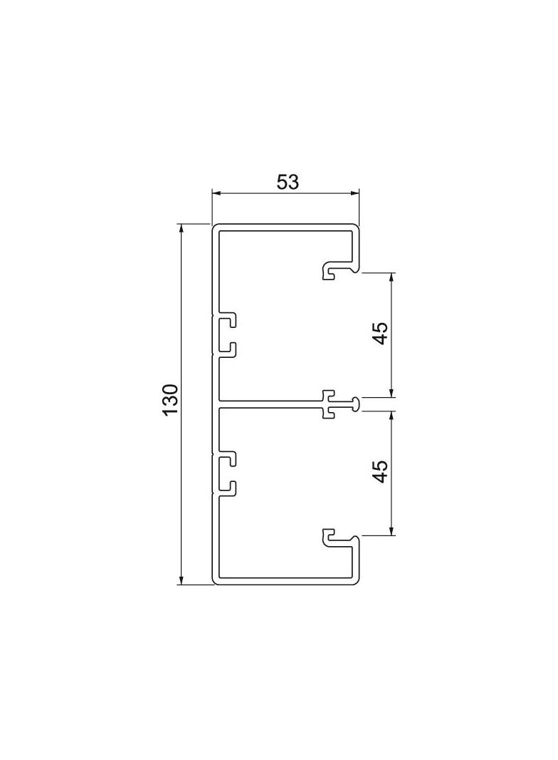GK-53130LGR, Kanał podparapetowy