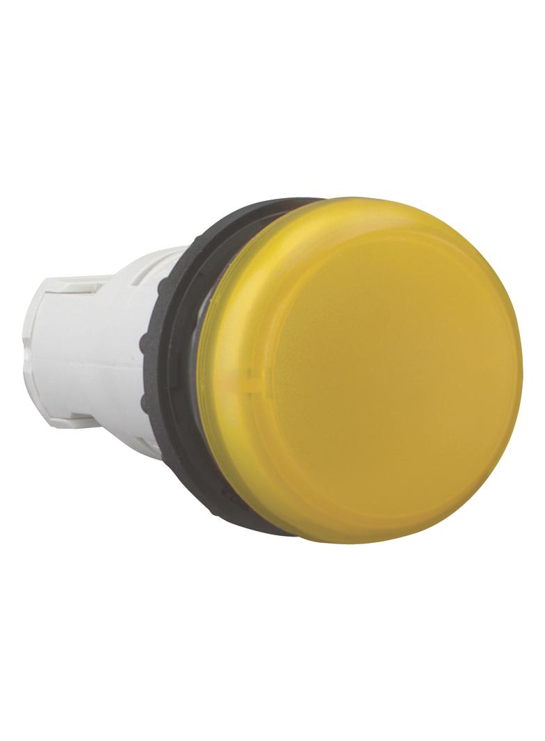 M22-LC-Y Lampka sygnalizacyjna 22mm żółta do żarówek z trzonkiem 216910 EATON