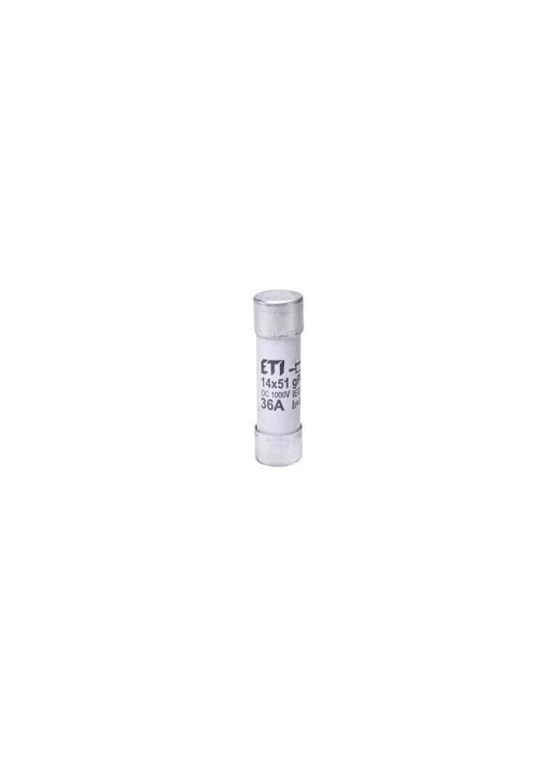 Wkładka topikowa cylindryczna PV CH14x51 gPV 16A 1000V DC 002637105 ETI