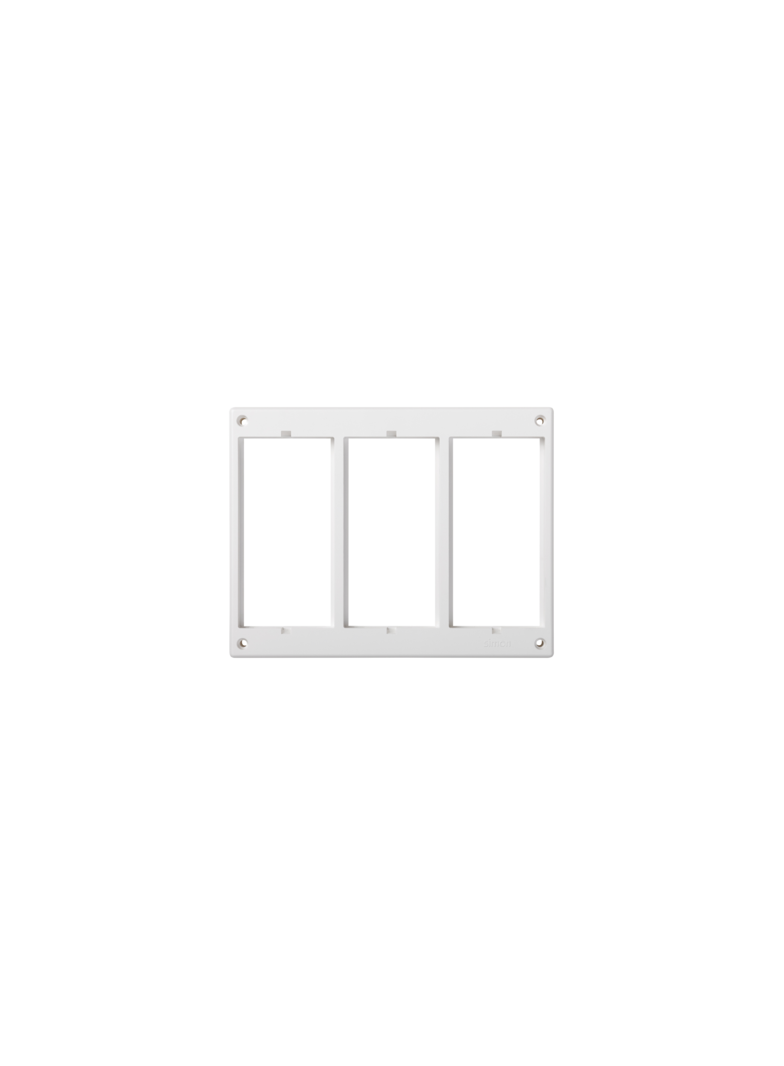 Simon Connect Ramka 3-modułowa S500 (element zapasowy) czysta biel