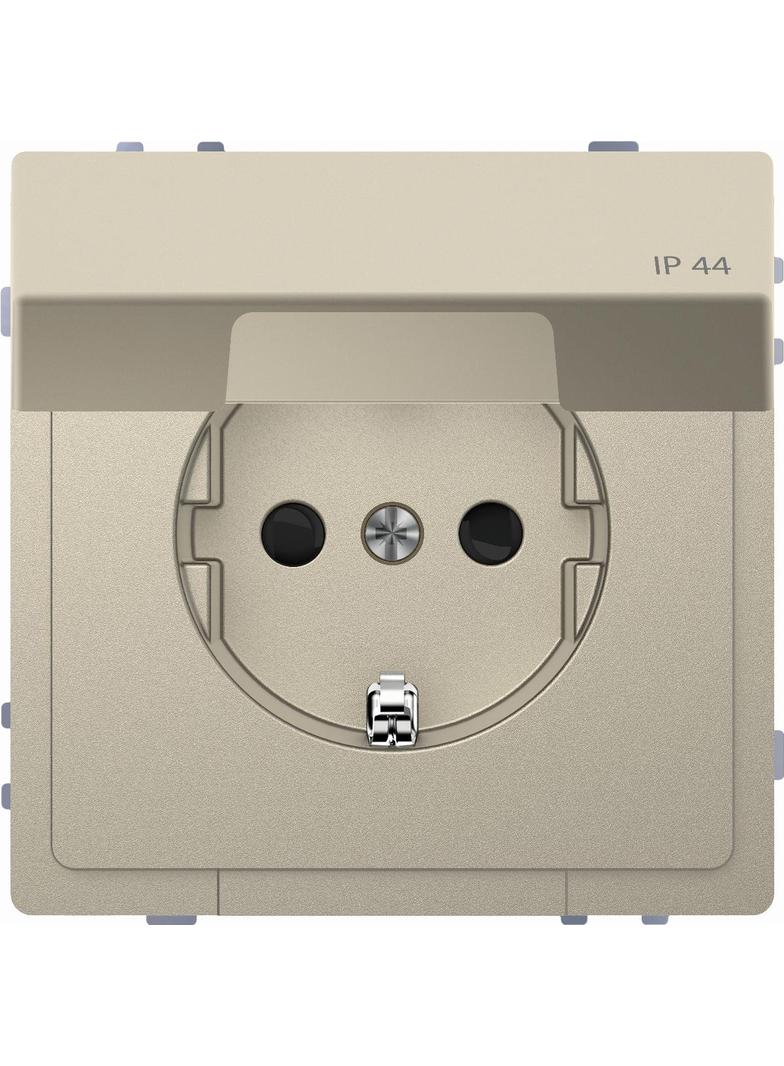 Gn.2P+PE Schuko IP44 D-Life piasek sahar MTN2314-6033 SCHNEIDER
