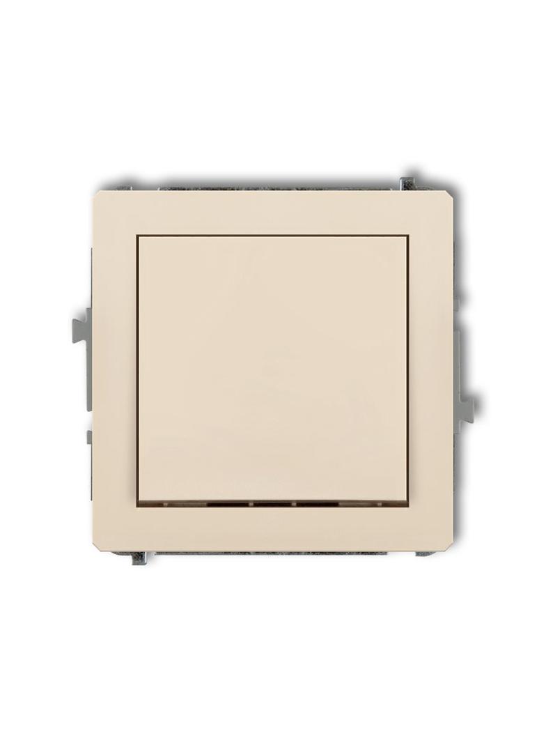 DECO Mechanizm łącznika jednobiegunowego beżowy