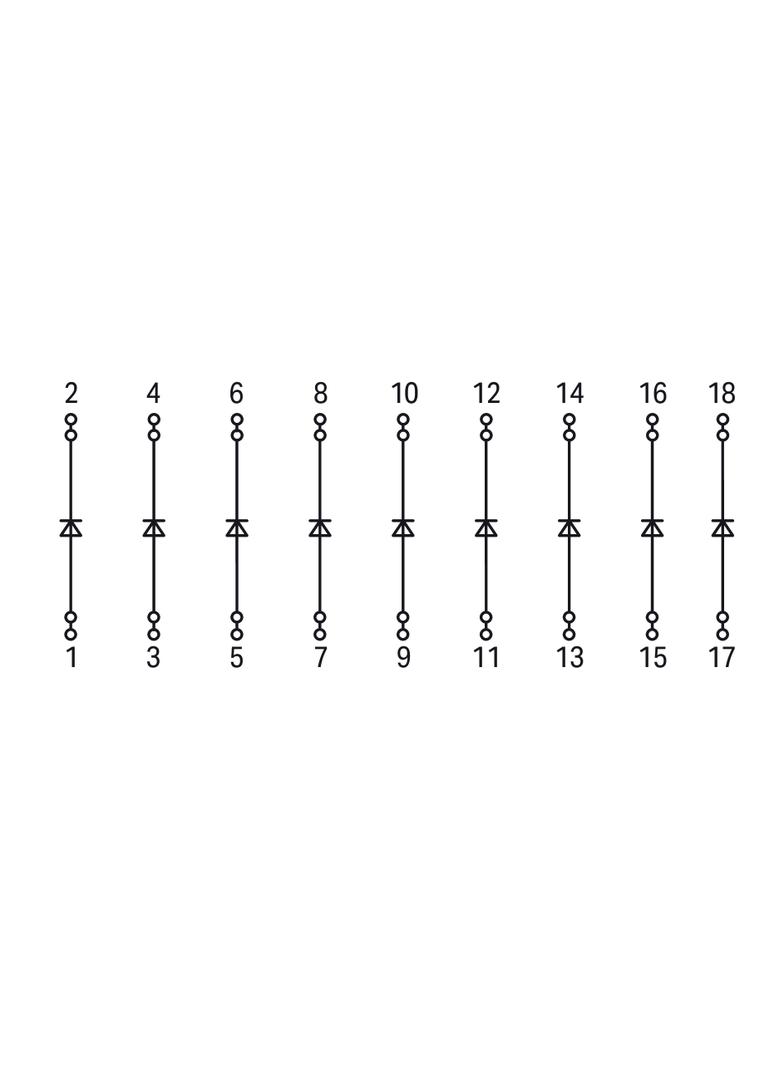 bramka diodowa 9x1N 5408