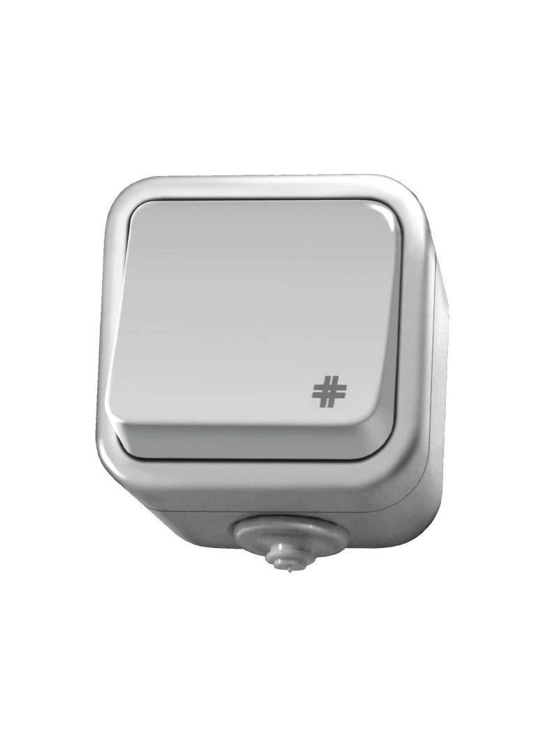 DELFINA Łącznik krzyżowy - kolor biały