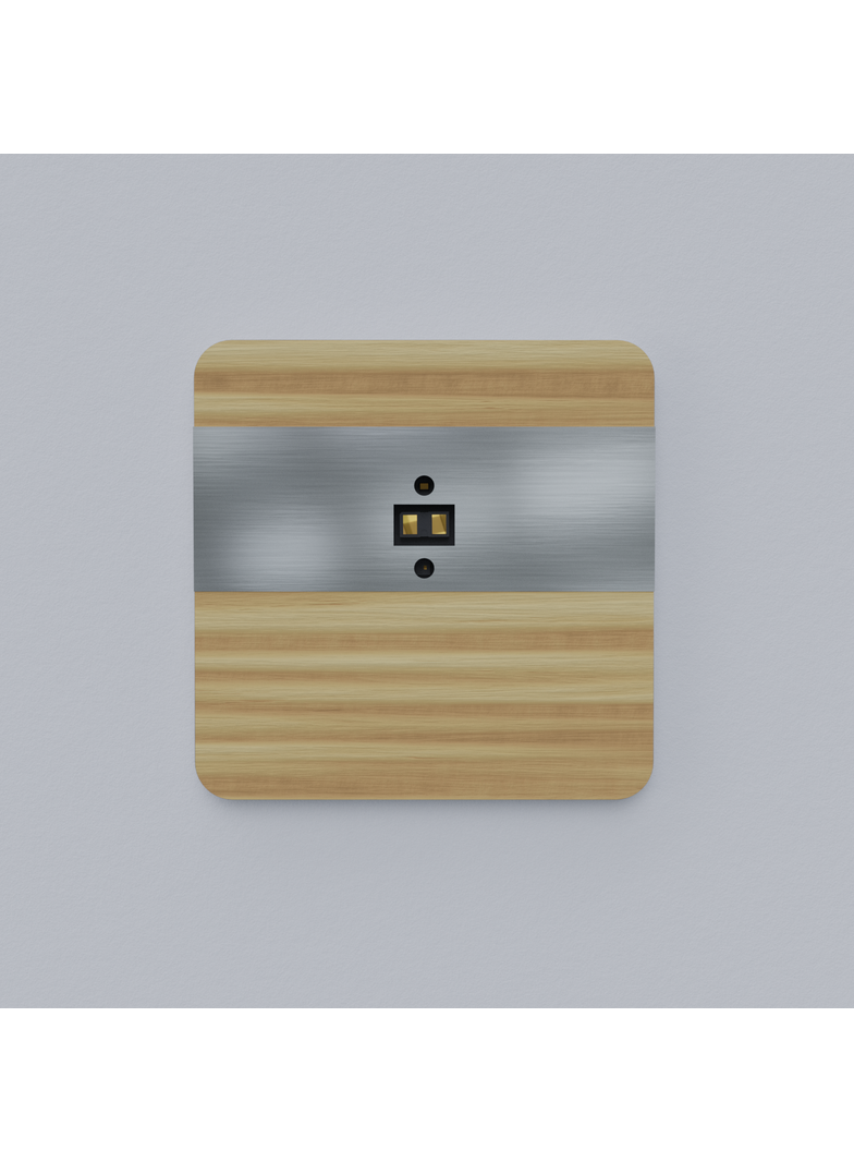 Laserowy czujnik odległości DRL-12, czujnik ruchu, sosna-satyna