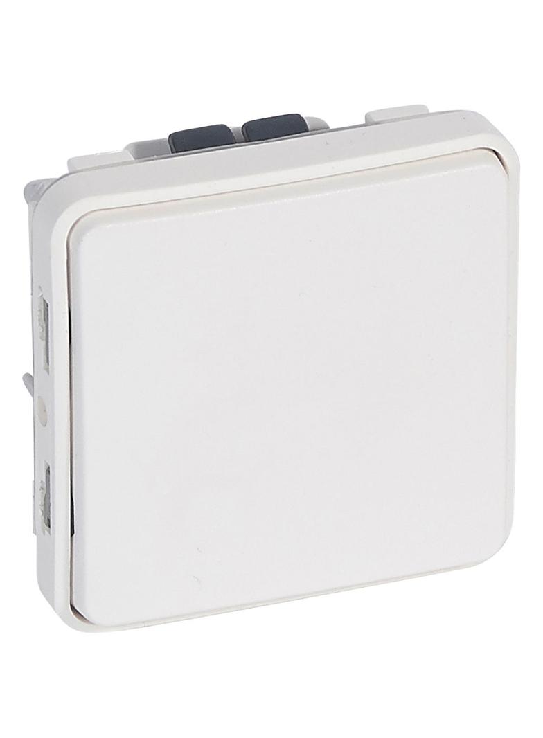 PLEXO IP55 - PRZYCISK ANTYBAKTERYNJY NO 6 A BIAŁY, Legrand
