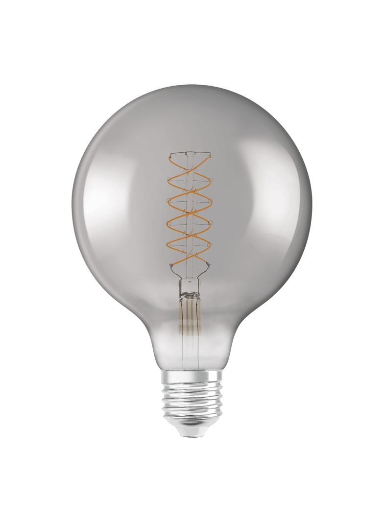 Lampa LED Vintage 1906 SMOKE 125 dim 7,8W/818 szkło przezroczyste E27