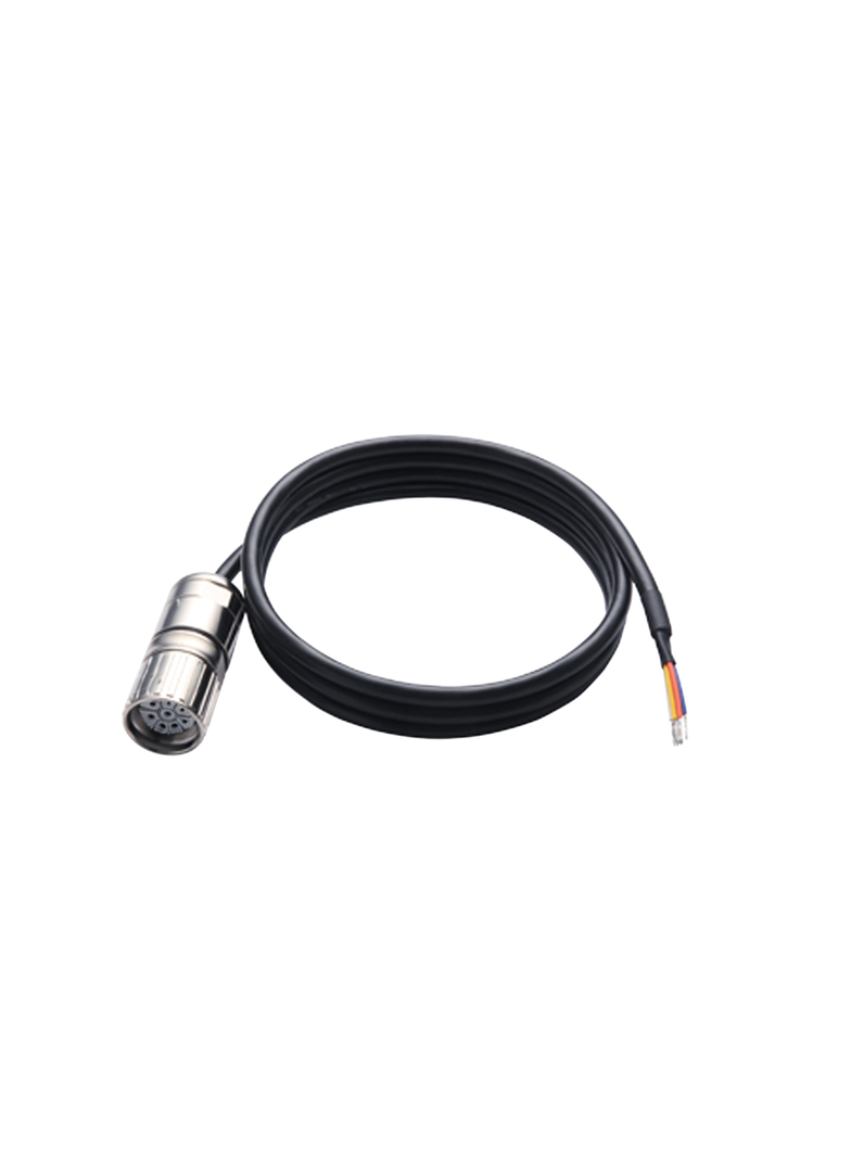 Kable zasilający 4x1,5mm2 + 2x1mm2 + 2x0,14mm2 50m jeden koniec z przyłączem M23 VW3M5501R500 Schneider