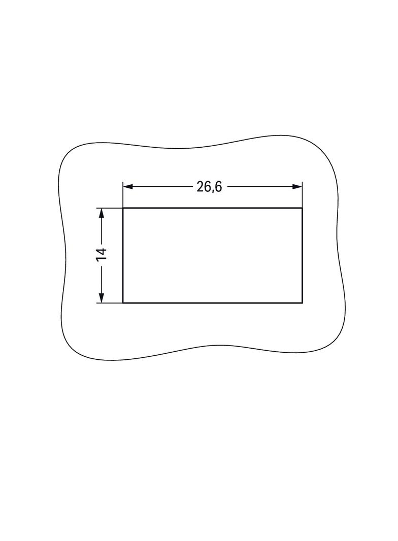 gniazdo z mocowaniem zatrzaskowym Snap In 4-tor, czarne