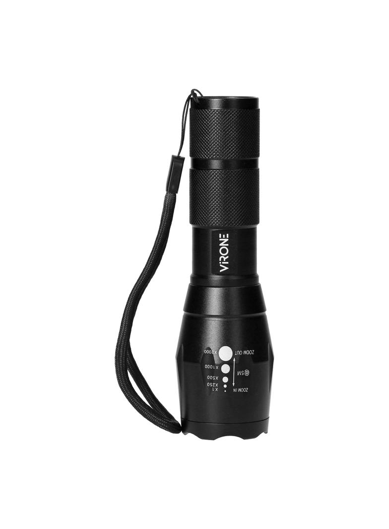 Latarka LED CREE 10W z zoomem, 800lm, 3 x AAA, aluminiowa konstrukcja LT-5 ORNO