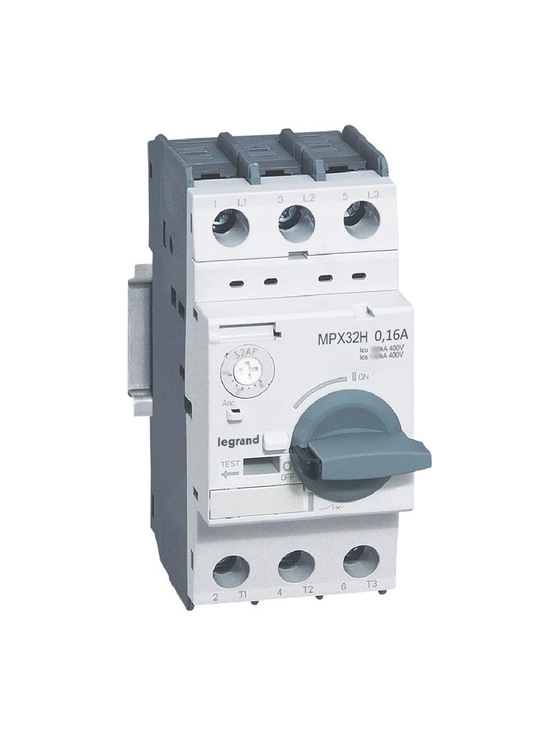 Wyłącznik Silnikowy 3P 0,02Kw 0,1-0,16A Mpx3 32H 417320 LEGRAND