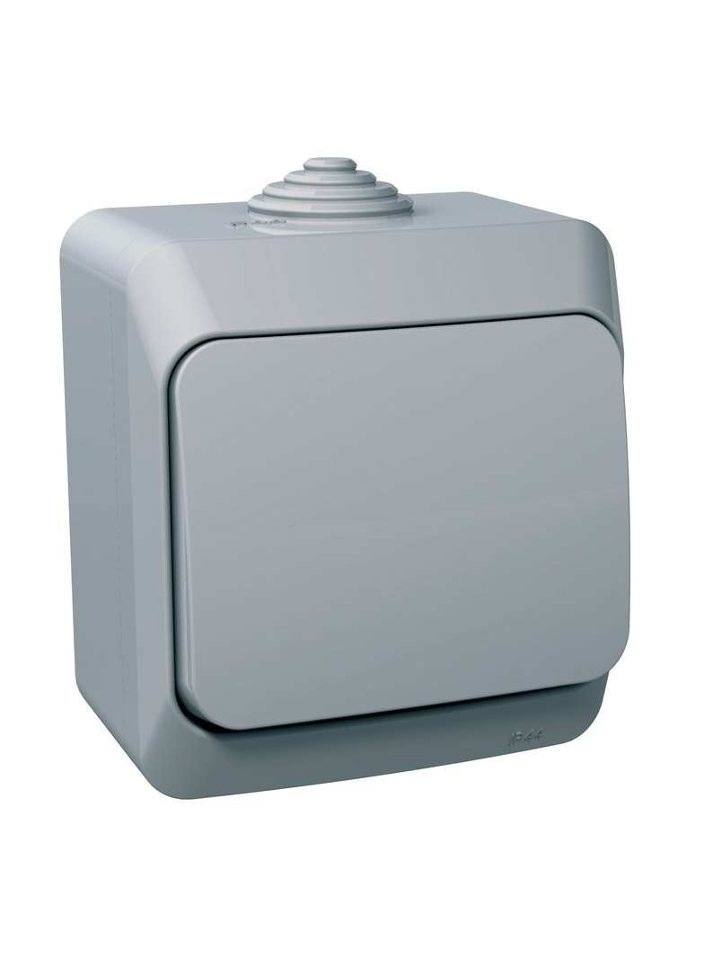 Cedar Plus, łącznik krzyżowy, IP44, szary