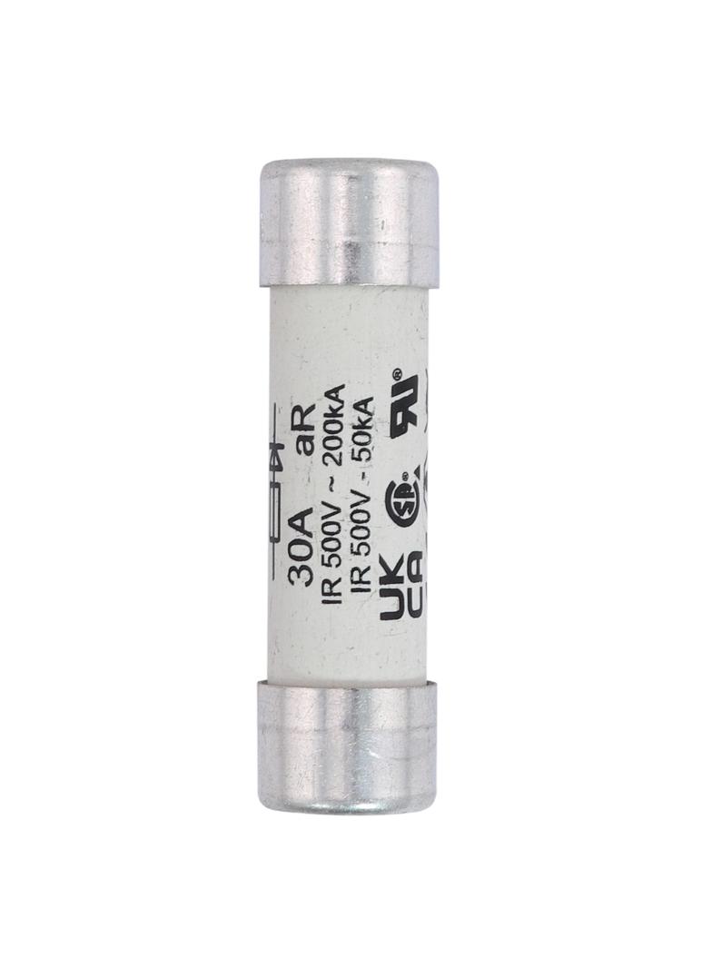 30A 500V AC UL 14x51mm FERRULE FUSE Wkładka szybka 30A AC 500V 14x51 mm aR UL FWH-30A14F EATON