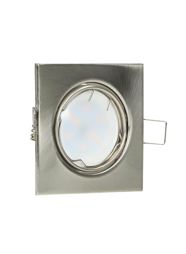 SUTRI SM ramka dekoracyjna oprawy punktowej MR16/GU10 max 50W kwadrat regulowana satyna AD-OD-6178/N