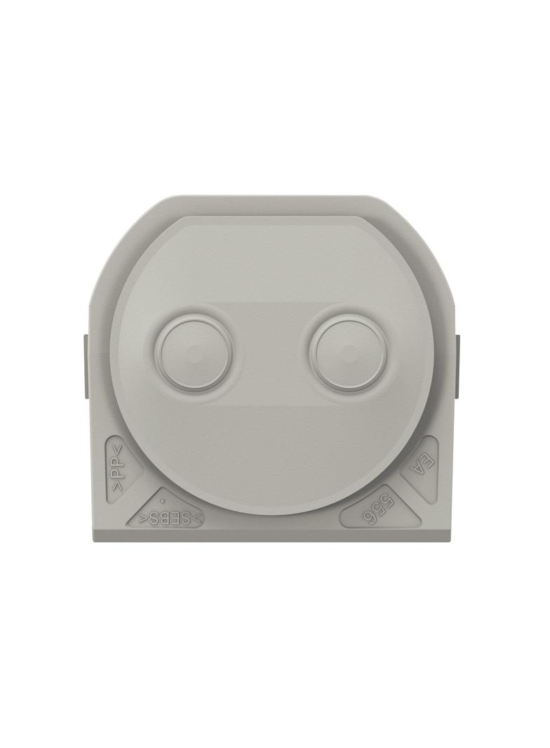 NOWE PLEXO - PRZEPUST MEMBRANOWY - 2 WEJŚCIA SZARY