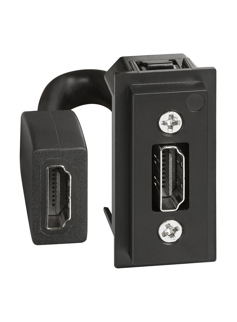 Living Now - Gniazdo Hdmi - 1 Moduł Bticino K4284P LEGRAND