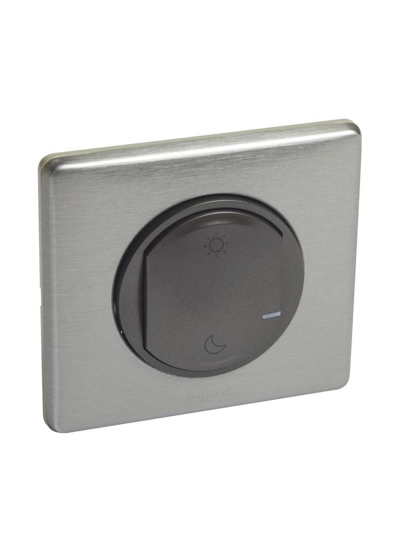 CELIANE WITH NETATMO - ŁĄCZNIK BEZPRZEWODOWY DZIEŃ/NOC GRAFITOWY, Legrand