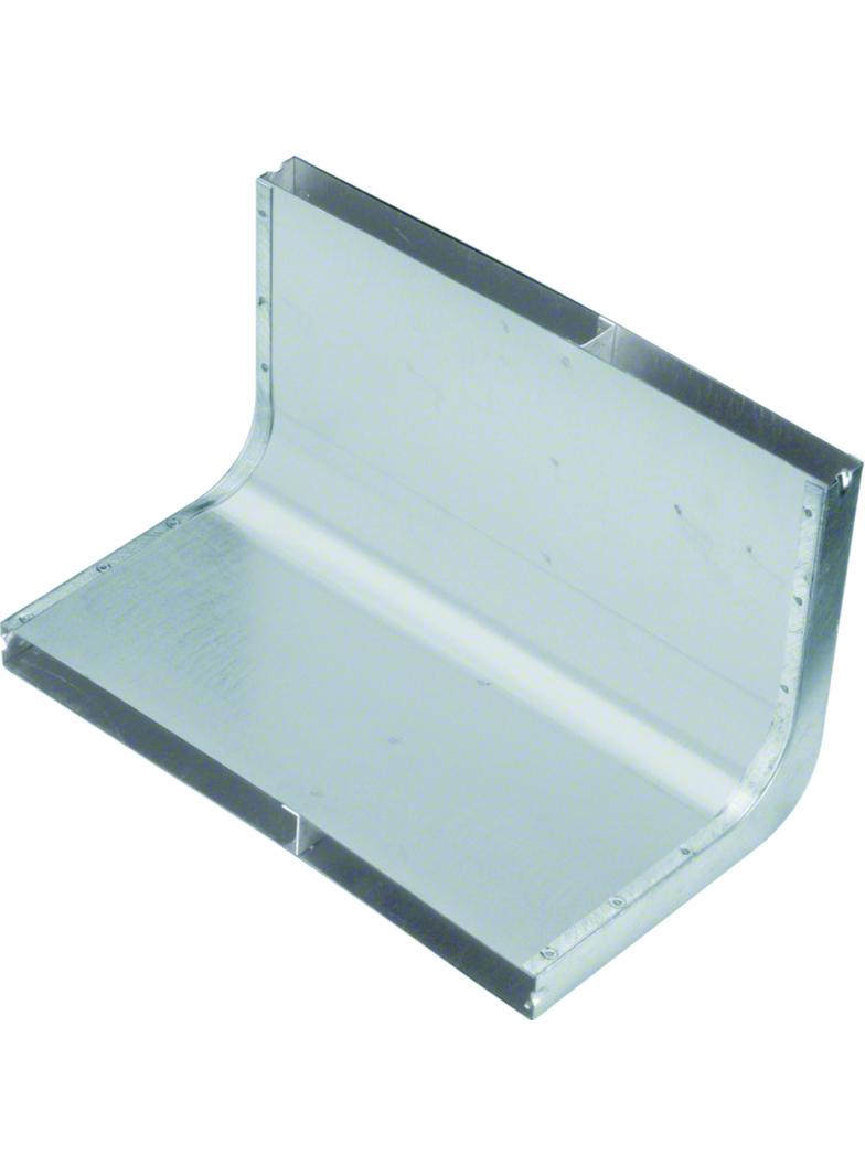 tehalit.UK Narożnik pionowy 2-komorowy 340X28mm stal UKK340282 HAGER