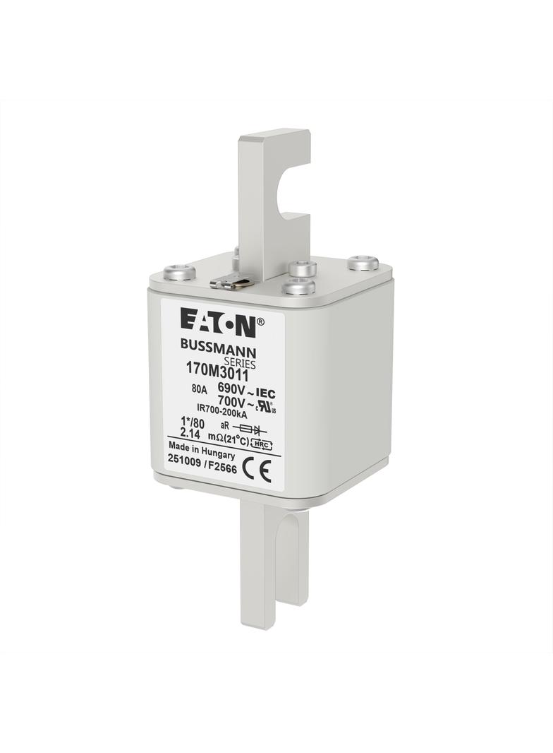80A 690V 1*/80 aR INDICATOR FUSE Wkładka szybka 80A AC 690V compact DIN 1 45x45x104 mm aR 170M3011 E