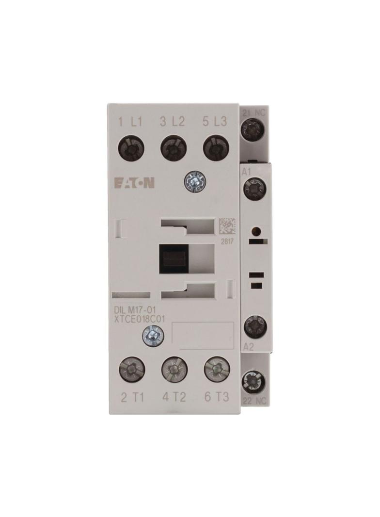 DILM17-01(42V50HZ,48V60HZ) Stycznik mocy DILM,7,5kW/400V,sterowanie 42V/48VAC, 1NC