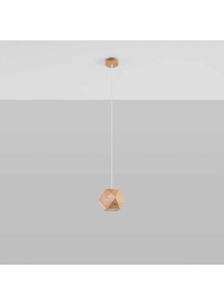 Sollux Lampa wisząca WOODY naturalne drewno SL.1011