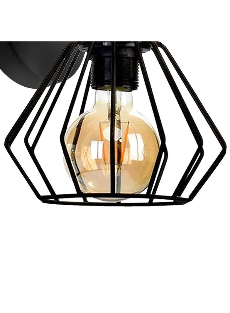 MILAGRO Kinkiet ULF BLACK/WOOD 1xE27 60W