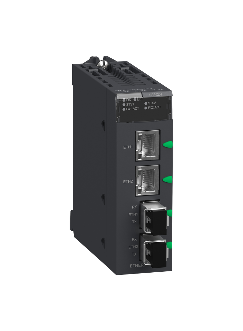 Modicon X80, konwerter światłowodowy, SM/LC 2CH 100Mb