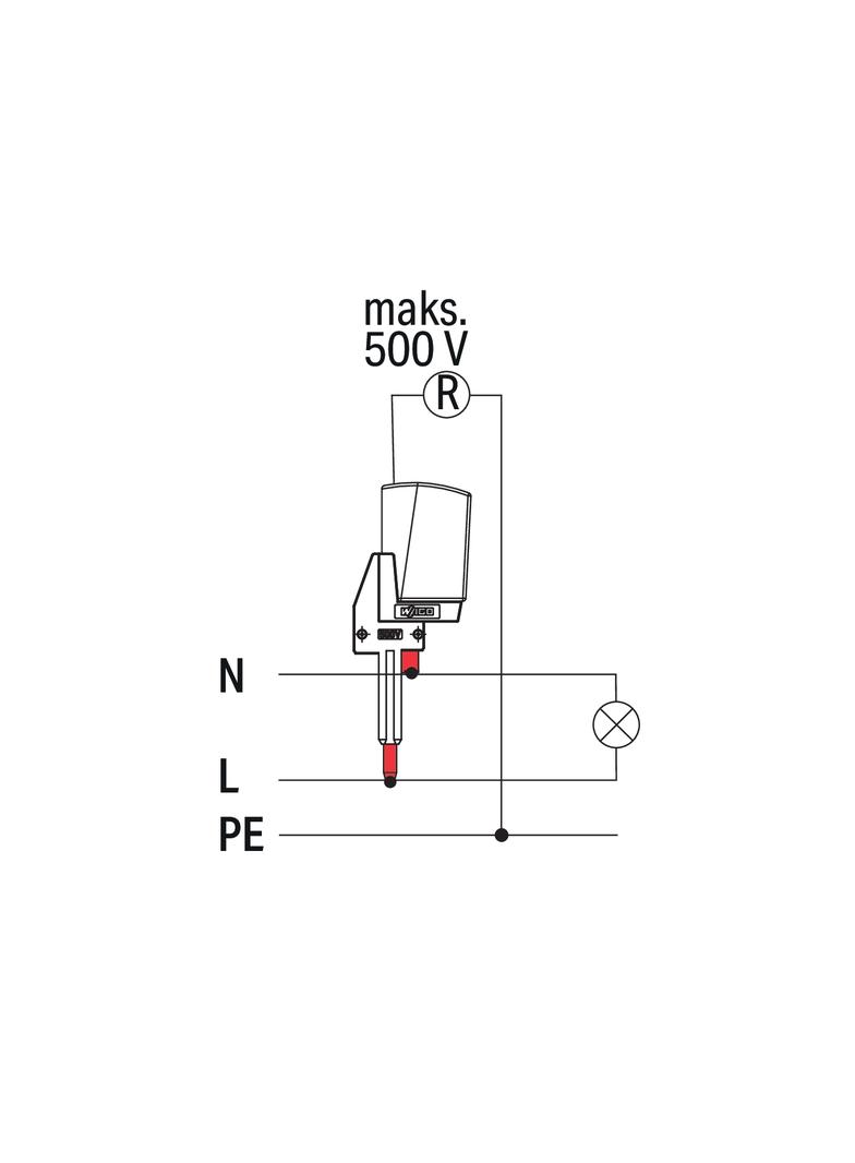 ADAPTER POMIAROWY N/L /25szt./ WAGO