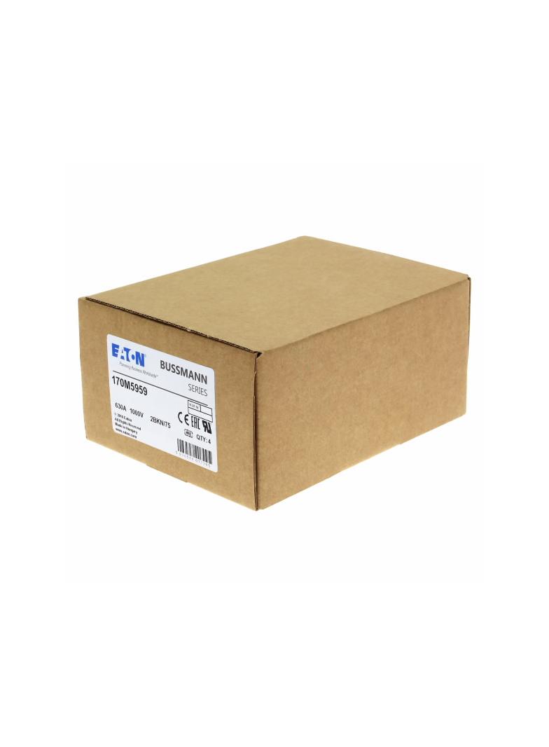 FUSE 630A 1000V 2BKN/75 AR UR Wkładka szybka 630A AC 1000V rozmiar 2 59x77x75 mm aR IEC UL 170M5959