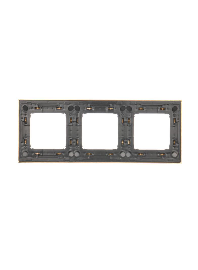 Simon 54 Premium Ramka 3-krotna PREMIUM IP20 / IP44 złoto DR3/66 KONTAKT