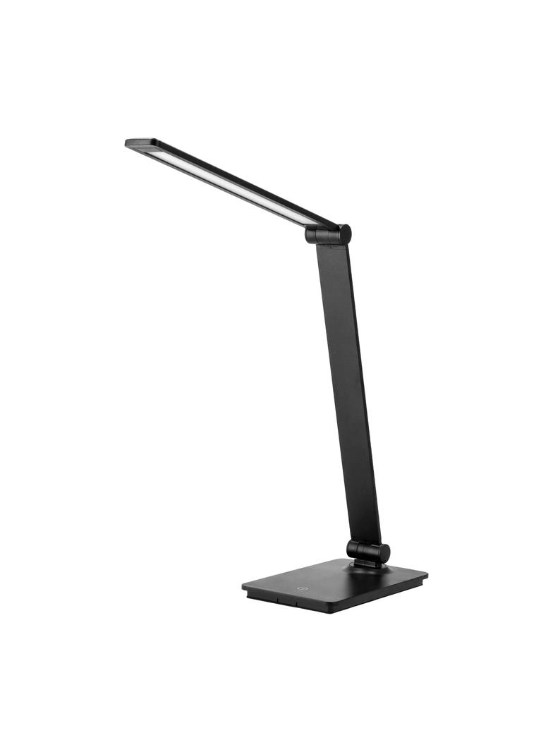 HANA LED, lampka biurkowa, 5W, 240lm, 4000K, funkcja ściemniania, czarna