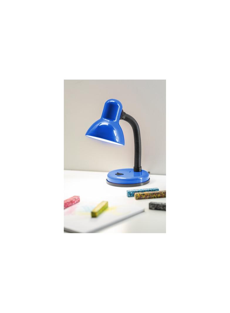 LAMPKA BIURKOWA RIO, E27, MAX. 40W, 220-240V, NIEBIESKI