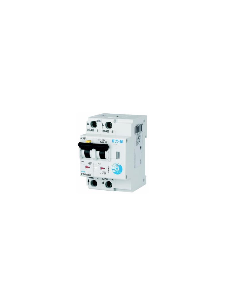 AFDD-40/2/B/003 Przeciwpożarowy detektor iskrzenia 10kA B40A 2P 30mA typ AC 187236 EATON