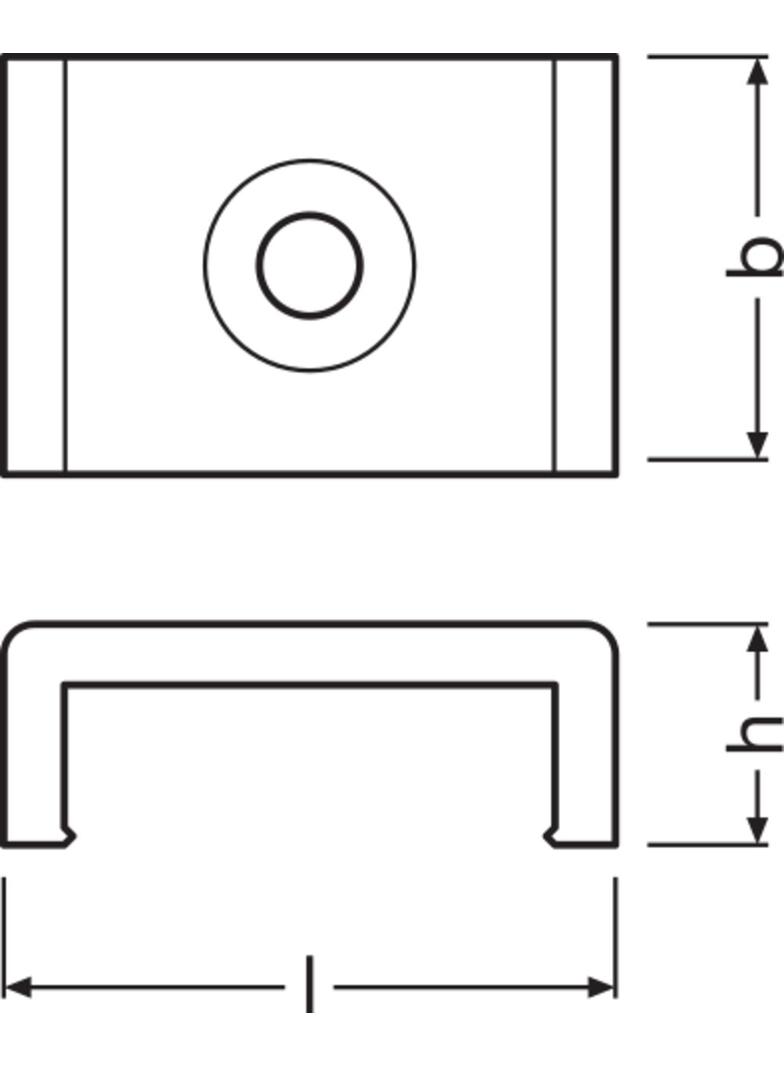 Akcesoria do profili LS AY-PF03/MB