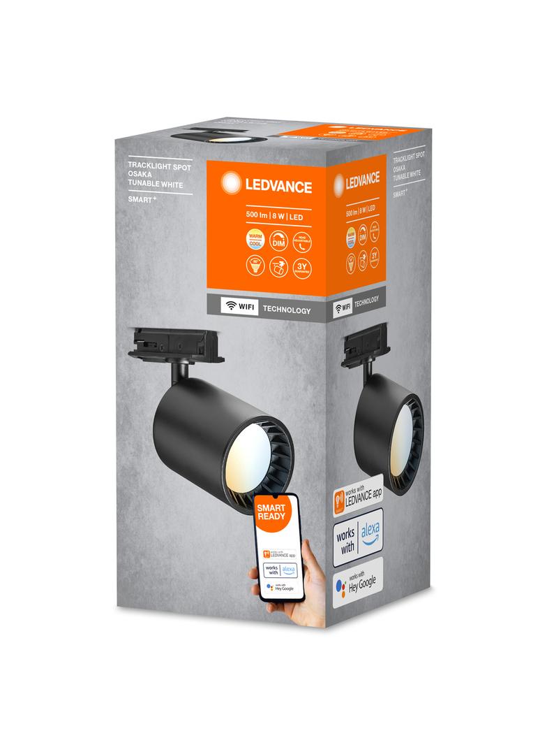 Oprawa SMART WIFI TRACKL SPOT OSAKA TW BK