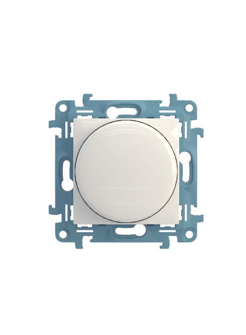 "Simon 10 WC-S9LAxxx-01-11xx Ściemniacz obrotowy do LED ściemnialnych 230 V (moduł) 2–250 W