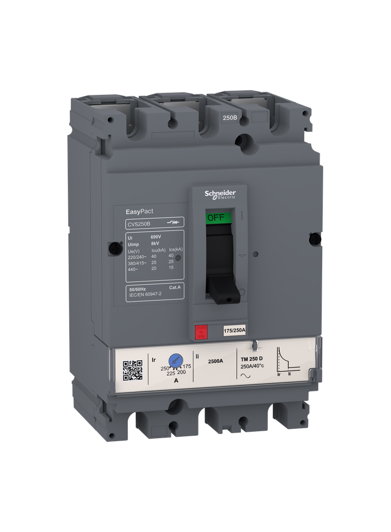 Compact CVS, wyłącznik 25kA , wyzwalacz TMD80A 3P LV510306