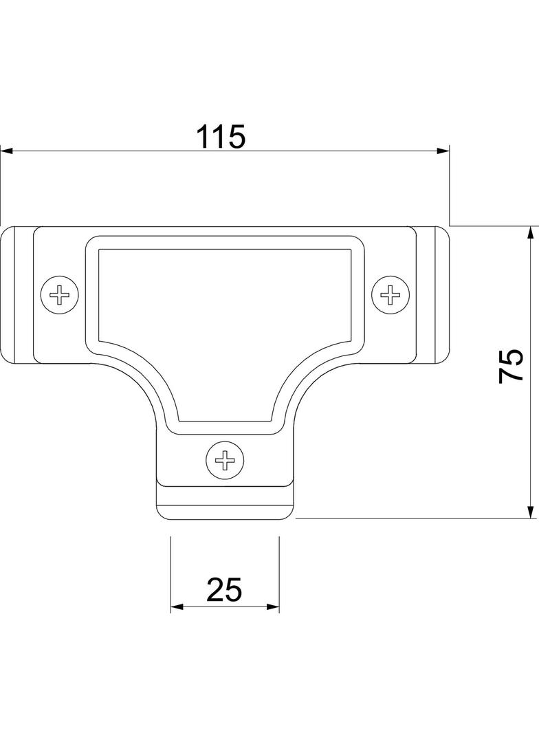 SKTM25 W G, Trójnik kontrolny