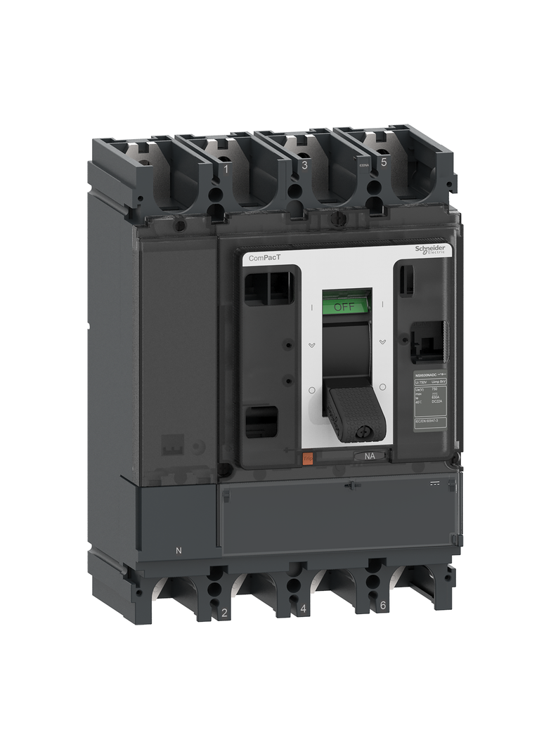 Rozłącznik ComPacT NSX NSX400NA DC 400A 4P C404400DS Schneider