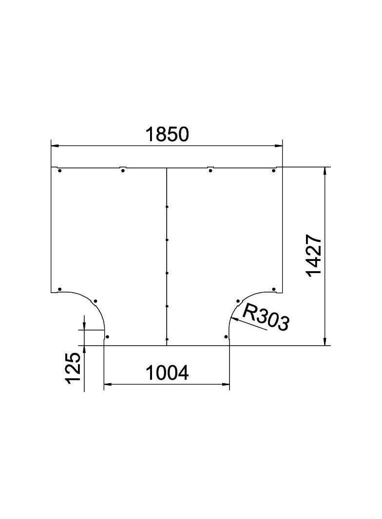 LTD 1000 R3 FT Pokrywa trójnika