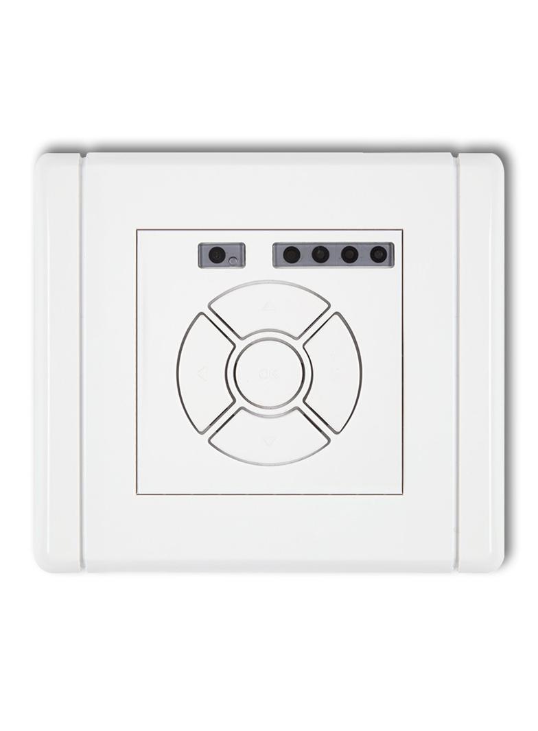 FLEXI Elektroniczny sterownik roletowy (przycisk strefowy) biały FSR-5 KARLIK